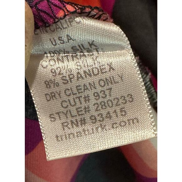 Trina Turk silk dress - retro vibes! - Picture 5 of 5